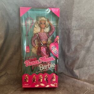 Barbie Dance Moves Doll in Sparkling Pink Ensemble